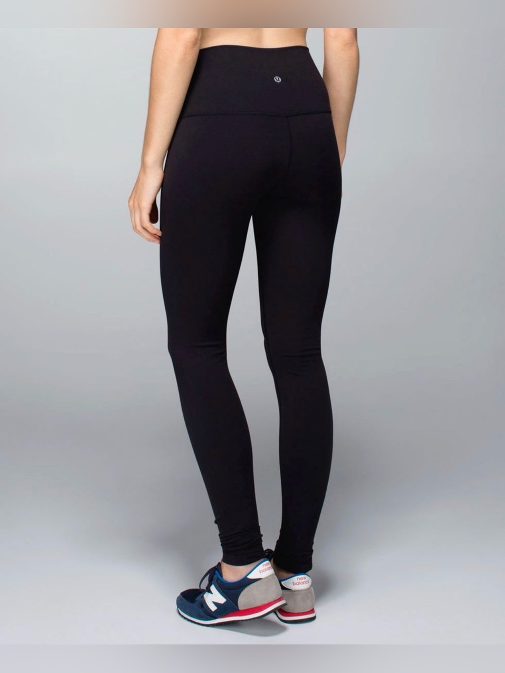 Lululemon Wunder Under Full Length Black Leggings Size 10